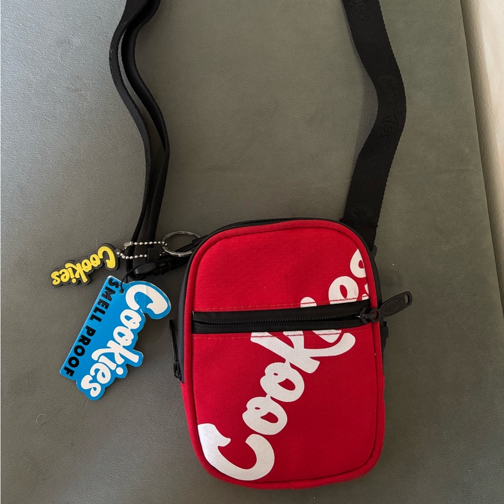 Cookies Red Belt Bag